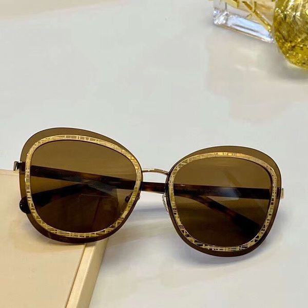 havana brown butterfly sunglasses 4264 sonnenbrille women luxury designer sunglasses gafa de sol new with box, White;black